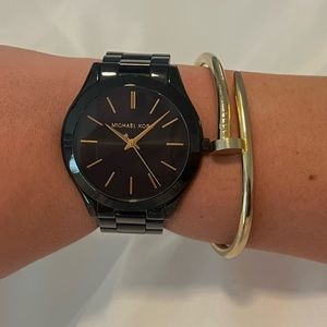 Black Michael Kors watch